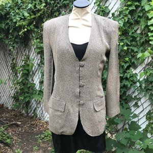 Vintage flower blazer